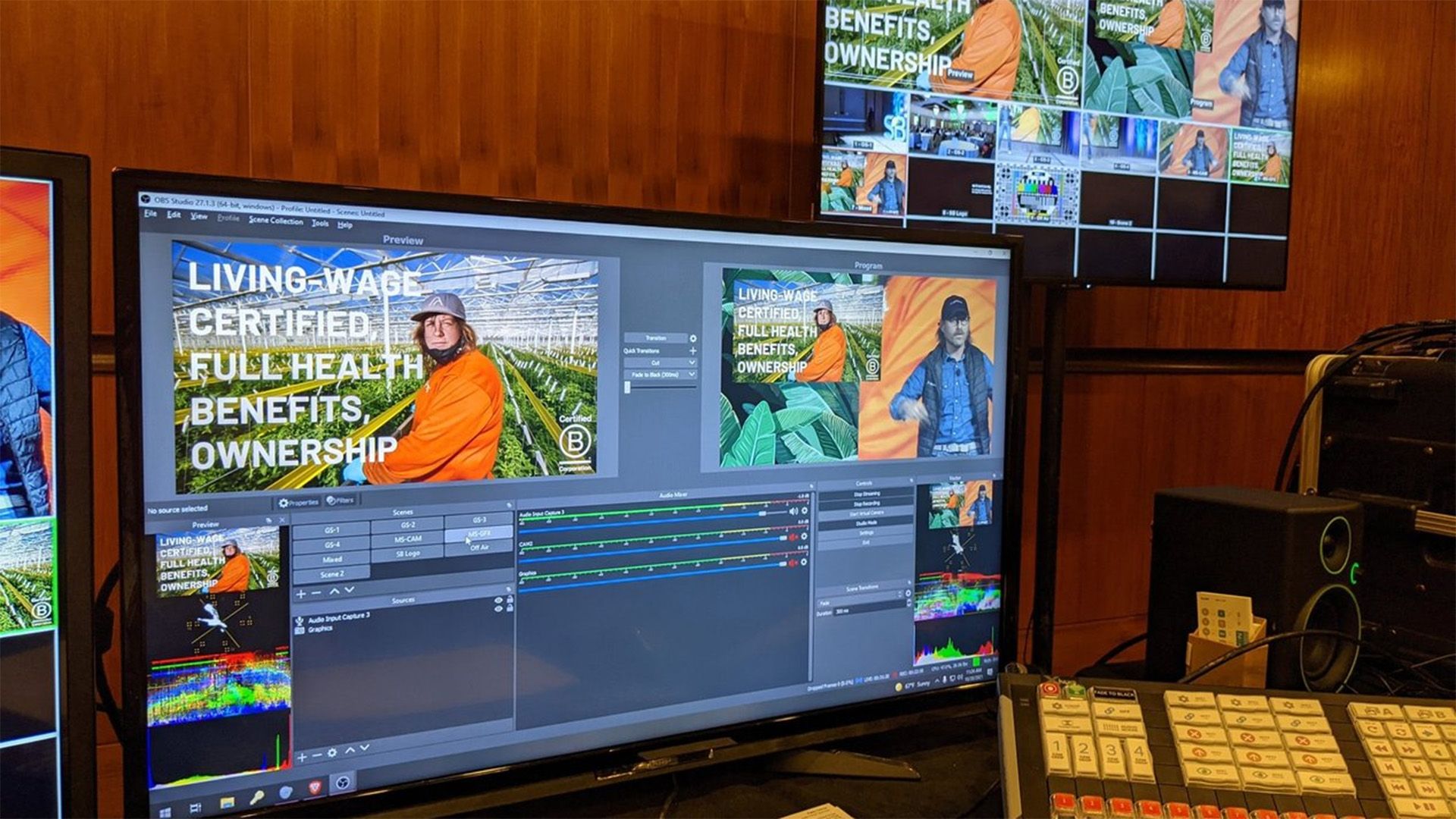 Livestream video village